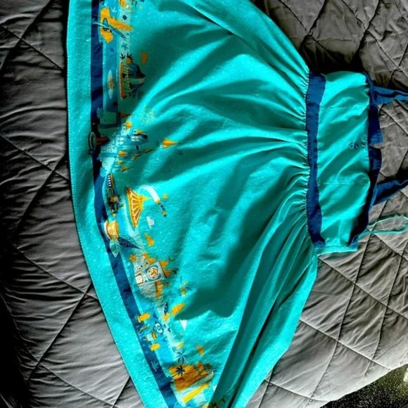 Disney Blue and Orange Women's Dress - Picture 2 of 6